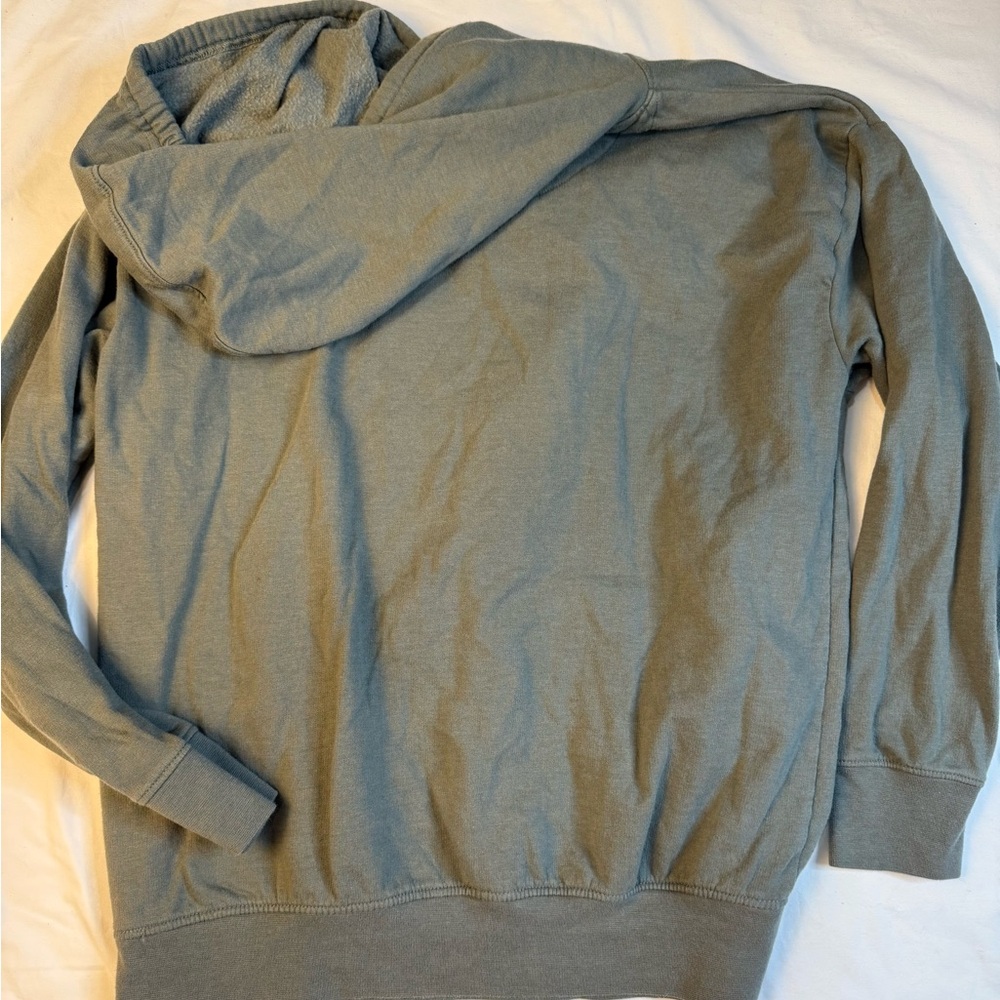 Nirvana Smiley Face Hoodie Sz M Big Logo Sweatshirt Sleeve A030425 - Picture 3 of 4
